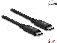 Delock - USB4 20 Gbps Kábel 2 m - 86980
