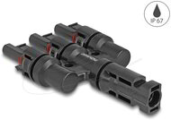 Delock - DL4 napkonnektorok 1 x apa - 3 x anya - 60024