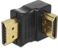 Delock - adapter HDMI apa > HDMI apa 90 le - 65073
