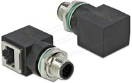 Delock - Hálózati adapter M12 8 tűs A-kódolt adugó - RJ45 anya - 66315
