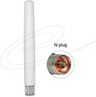 Delock - LoRa 868 MHz antenna N-dugó 2,09 dBi irányítatlan, rögzített, kültéri, fehér - 89637