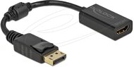 Delock - Adapter DisplayPort 1.1-dugós csatlakozó -HDMI-csatlakozóhüvely passzív fekete - 61011