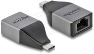 Delock - USB Type-C adapter Gigabit LAN 10/100/1000 Mbps kompakt kialakítású - 64118