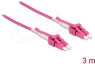 Delock - Kábel, optikai szálas LC > LC többszörös OM4, Uniboot, 3 m - 85134