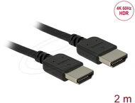 Delock - Prémium HDMI kábel 4K 60 Hz 2 m - 85217