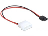 Delock - tápkábel Molex 4 tűs apa - Slim SATA 6 tűs anya, 24 cm - 82913