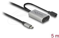 Delock - Aktív USB 5 Gbps bovíto kábel USB Type-C 5 m hosszú - 85392