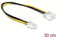Delock - P4 apa Molex 4 tűs apa, 30 cm-es hálózati kábel - 65611