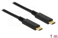 Delock - USB 10 Gbps kábel USB Type-C™ - USB Type-C™ 1 m PD 3 A E-Marker - 83661