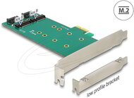 Delock - PCI Express kártya > 2 x belső M.2 Key B 110 mm - Alacsony profilú - 89473