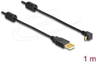Delock - USB-A csatlakozódugó - USB micro-B csatlakozódugó, 90°-ban felfelé / lefelé döntve - 83148