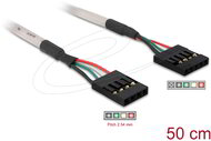 Delock - USB 2.0 kábel, 5 tűs anya csatlakozó - 4 tűs anya csatlakozó, 50 cm - 82439
