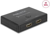 DELOCK - HDMI 2 - 1 kapcsoló kétirányú 4K 60 Hz - 18749