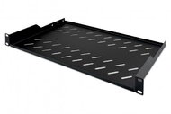 DIGITUS - polc 483 mm-es (19") szekrényekbe való állandó beépítéshez - DN-19TRAY-1-SW