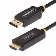 Startech - 1 m-es DisplayPort - HDMI adapterkábel, 4K 60Hz HDR - 1M-DP-HDMI-4K60-HDR