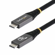 Startech - 1,5 m-es USB4 kábel, 80 Gbps, USB-IF tanúsítvánnyal rendelkező USB-C kábel, 240 W PD, 8K 120 Hz/4K 240 Hz - CC150CM80GUSB4CABLE