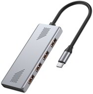 Gembird - 4 portos USB 3.2 (2. generáció) Type-C elosztó - UHB-CM-U310-A4-01