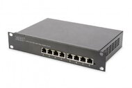 Assmann-DIGITUS 10"-os gigabites Ethernet switch, 8 portos, nem menedzselt - DN-80114-1