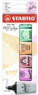 Stabilo BOSS MINI Pastellove 6 db/csomag vegyes színű szövegkiemelő