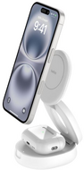 Belkin - BoostCharge BoostCharge állítható mágneses 2 az 1-ben töltőállomás Qi2-vel (15W) - WIZ035KQWH