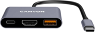 CANYON - 3 portos USB-C elosztó OnHub 4 - CNS-TDS4