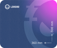 Lorgar - Main 133 Lila egérpad - LRG-GMP133