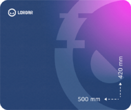 Lorgar - Main 135 lila egérpad - LRG-GMP135