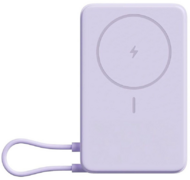 Xiaomi - Power Bank Magnetic 10000 mAh with Built-in Stand - Lila- BHR08PAGL