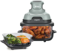 Ninja - Crispi 4in1 Hordozható Airfryer - Zöld - FN101EUSG
