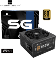 Thermalright - SG-650S ATX desktop tápegység 650W 80+ Gold BOX - TR-SG650S