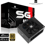 Thermalright - SFX desktop tápegység 850W 80+ Gold BOX - TR-SGFX 850