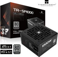 Thermalright - ATX desktop tápegység 1000W 80+ Platinum BOX - TR-SP1000
