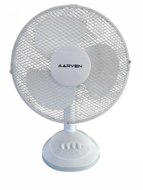 Aarven - Aero DTL-30A 30cm asztali ventilátor - Fehér - AERO-DTL-30A