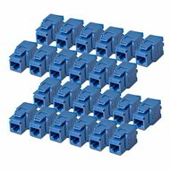 Startech - 24 db-os RJ45 Ethernet Keystone Jack - C6KEYTL180BL24PK