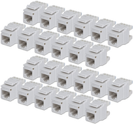 Startech - 24 db-os RJ45 Ethernet Keystone Jack - C6KEY110180WH24PK