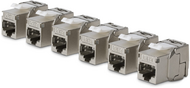 Startech - 6 db-os RJ45 Ethernet Keystone Jack - C8KEYSTP1806PK