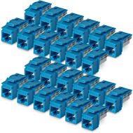 Startech - 24 db-os RJ45 Ethernet Keystone Jack - C6KEY110BL24PK
