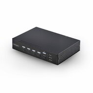 Startech - 4 portos DisplayPort KVM kapcsoló - P4AD122M-KVM-SWITCH