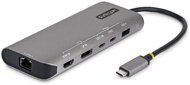 Startech - 7 az 1-ben USB4 többportos adapter, illesztőprogram nélküli dupla 4K felbontás - 174B-USB4-MULTIPORT