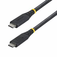 Startech - 1 m-es USB4 kábel, 40 Gbps, USB-IF tanúsítvánnyal - CC1M40GUSB4TP