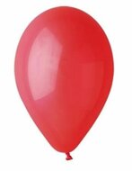 Léggömb, 26 cm, piros, (10 db)
