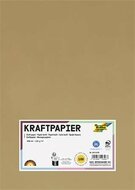 Kraft papír, A4, 120 g, 100 lap, FOLIA, (100 lap)