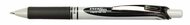 Zseléstoll, 0,35 mm, nyomógombos, PENTEL "EnerGelX BL77E", fekete