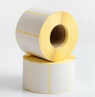 Etikett, vellum, nyomatlan, 40x100 mm, 1000 etikett/tekercs, (10 tek)
