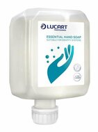 Habszappan, utántöltő, 6x0,8 l, LUCART "Essential", fehér, (4 liter)