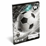 Füzet, tűzött, A5, vonalas, 32 lap, 3. osztály, LIZZYSULI, "Top League" ,"12-32"