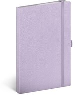 Realsystem Vivella 13 × 21 cm lila pontozott notesz
