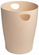 Papírkosár, 15 liter, PP, EXACOMPTA "Ecobin Skandi", nude