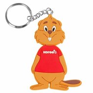Kulcstartó, névjelöléssel, KORES "Kastor"