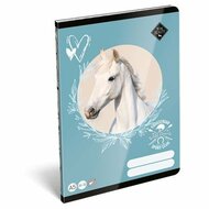 Füzet, tűzött, A5, sima, 32 lap LIZZYSULI, "Wild Beauty, Sport Club", "20-32"